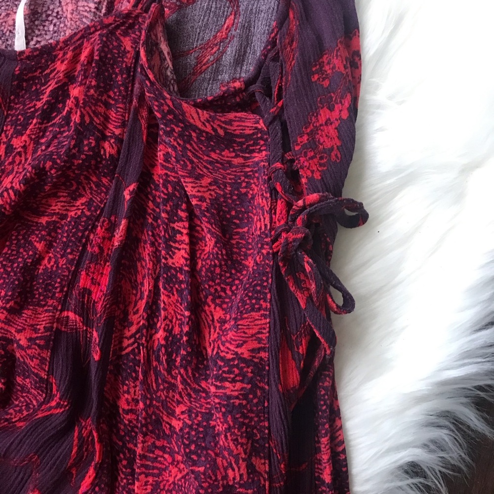 Free People Short Strappy Romper Size Large - Picture 7 of 8